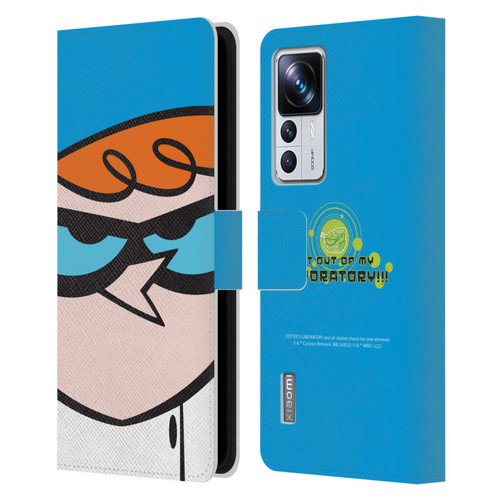 Dexter's Laboratory Graphics Dexter Leather Book Wallet Case Cover For Xiaomi 12T Pro