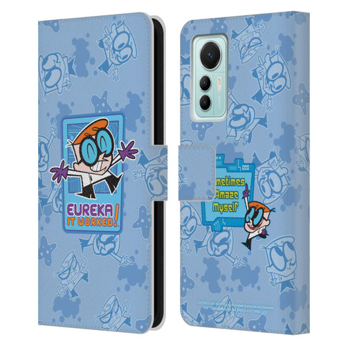 Dexter's Laboratory Graphics It Worked Leather Book Wallet Case Cover For Xiaomi 12 Lite