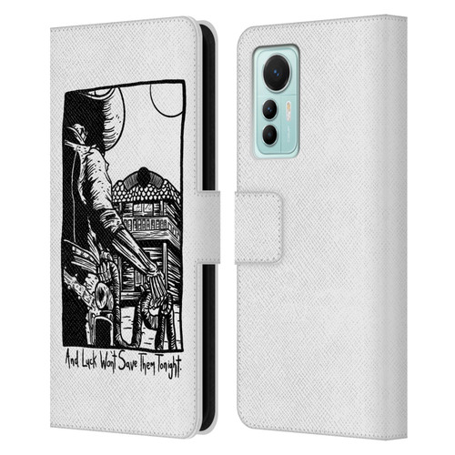 Matt Bailey Art Luck Won't Save Them Leather Book Wallet Case Cover For Xiaomi 12 Lite