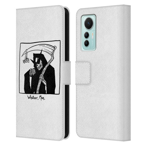 Matt Bailey Art Whatever Man Leather Book Wallet Case Cover For Xiaomi 12 Lite