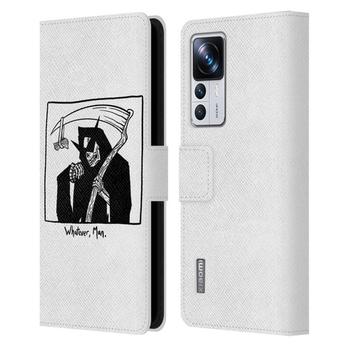 Matt Bailey Art Whatever Man Leather Book Wallet Case Cover For Xiaomi 12T Pro