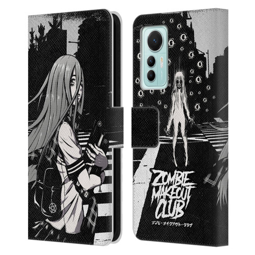 Zombie Makeout Club Art They Are Watching Leather Book Wallet Case Cover For Xiaomi 12 Lite