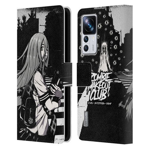 Zombie Makeout Club Art They Are Watching Leather Book Wallet Case Cover For Xiaomi 12T Pro