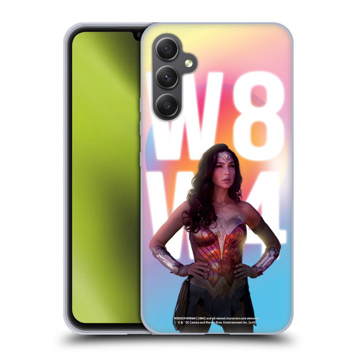 Wonder Woman 1984 80's Graphics Costume Soft Gel Case for Samsung Galaxy A34 5G