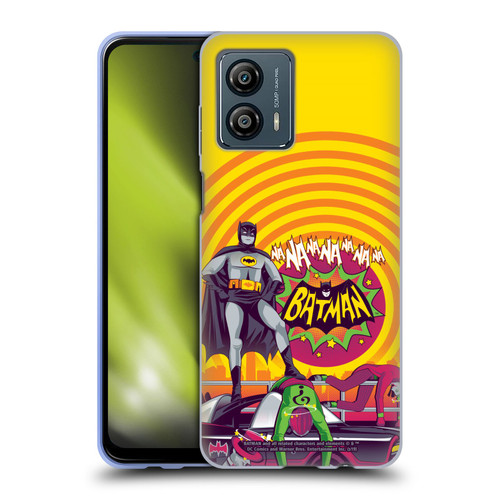 Batman TV Series Graphics Na Na Na Na Soft Gel Case for Motorola Moto G53 5G