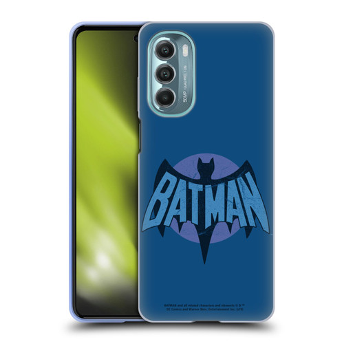 Batman TV Series Logos Distressed Look Soft Gel Case for Motorola Moto G Stylus 5G (2022)