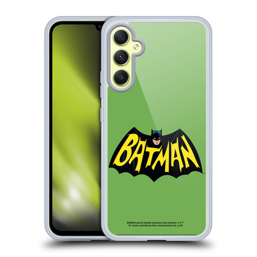 Batman TV Series Logos Main Soft Gel Case for Samsung Galaxy A34 5G