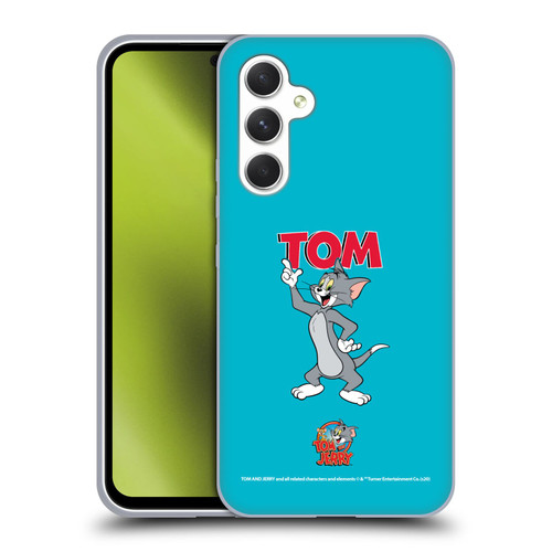 Tom and Jerry Characters Tom Soft Gel Case for Samsung Galaxy A54 5G