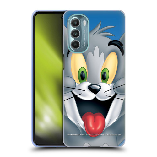 Tom and Jerry Full Face Tom Soft Gel Case for Motorola Moto G Stylus 5G (2022)