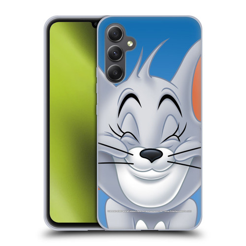 Tom and Jerry Full Face Nibbles Soft Gel Case for Samsung Galaxy A34 5G