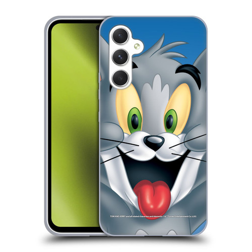 Tom and Jerry Full Face Tom Soft Gel Case for Samsung Galaxy A54 5G