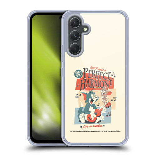 Tom and Jerry Retro Perfect Harmony Soft Gel Case for Samsung Galaxy A54 5G