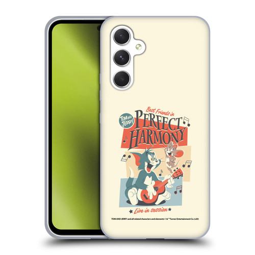 Tom and Jerry Retro Perfect Harmony Soft Gel Case for Samsung Galaxy A54 5G
