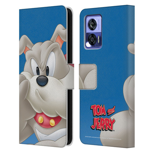 Tom and Jerry Full Face Spike Leather Book Wallet Case Cover For Motorola Edge 30 Neo 5G