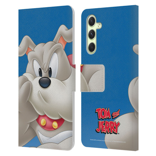 Tom and Jerry Full Face Spike Leather Book Wallet Case Cover For Samsung Galaxy A54 5G