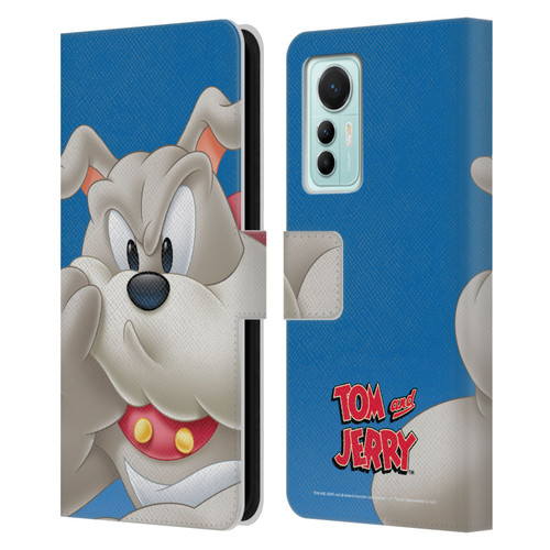 Tom and Jerry Full Face Spike Leather Book Wallet Case Cover For Xiaomi 12 Lite