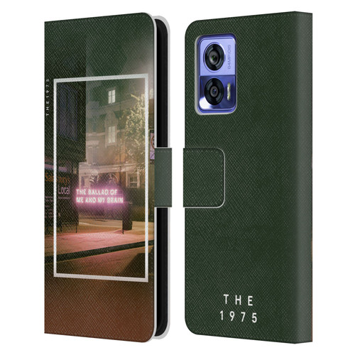 The 1975 Songs The Ballad Of Me And My Brain Leather Book Wallet Case Cover For Motorola Edge 30 Neo 5G