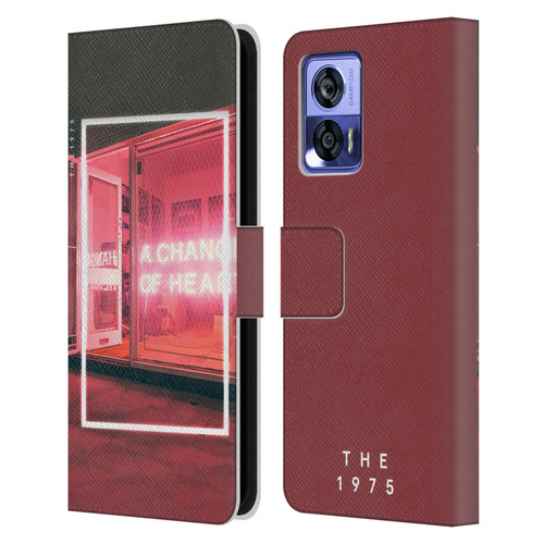 The 1975 Songs A Change Of Heart Leather Book Wallet Case Cover For Motorola Edge 30 Neo 5G