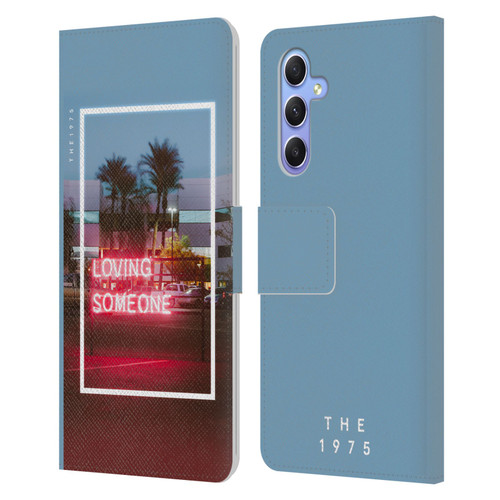 The 1975 Songs Loving Someone Leather Book Wallet Case Cover For Samsung Galaxy A34 5G