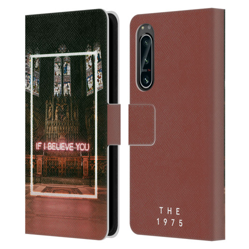The 1975 Songs If I Believe You Leather Book Wallet Case Cover For Sony Xperia 5 IV