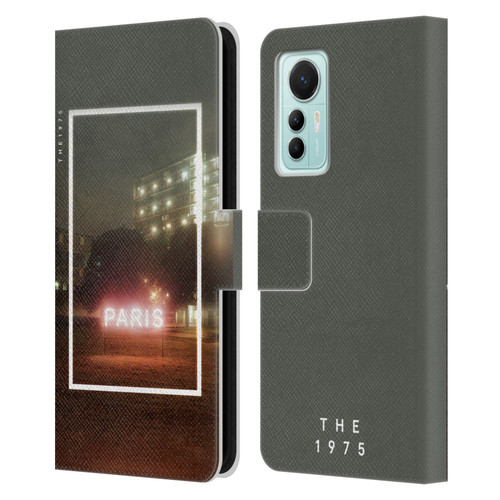 The 1975 Songs Paris Leather Book Wallet Case Cover For Xiaomi 12 Lite