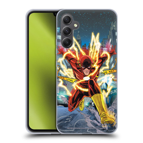 The Flash DC Comics Comic Book Covers Brightest Day Vol 3 #1 Soft Gel Case for Samsung Galaxy A34 5G