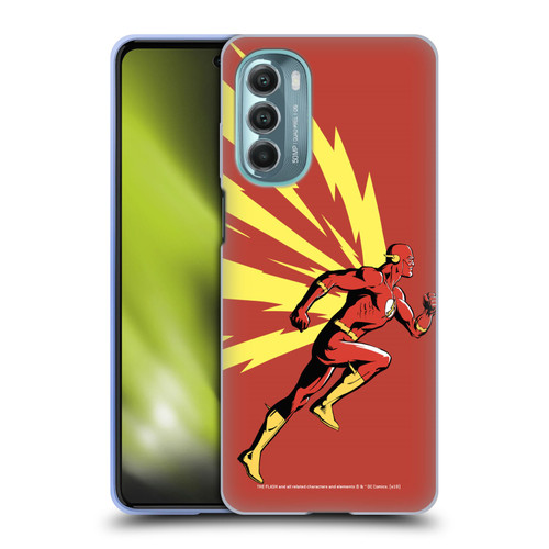 The Flash DC Comics Fast Fashion Running Soft Gel Case for Motorola Moto G Stylus 5G (2022)