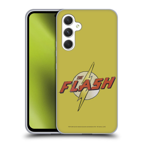 The Flash DC Comics Fast Fashion Logo Soft Gel Case for Samsung Galaxy A54 5G
