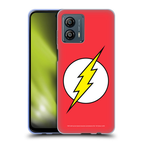 The Flash DC Comics Logo Plain Soft Gel Case for Motorola Moto G53 5G