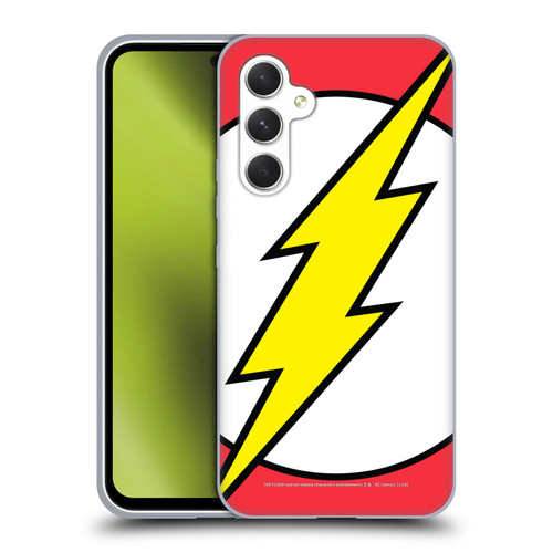 The Flash DC Comics Logo Oversized Soft Gel Case for Samsung Galaxy A54 5G