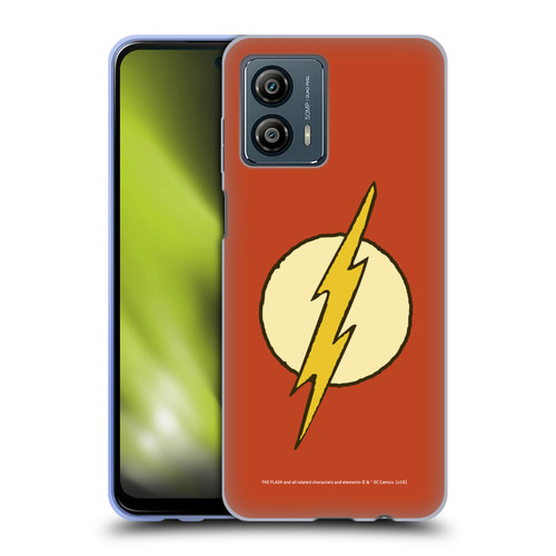 The Flash DC Comics Vintage Logo Soft Gel Case for Motorola Moto G53 5G