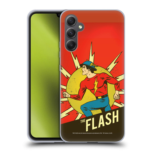 The Flash DC Comics Vintage Jay Garrick 2 Soft Gel Case for Samsung Galaxy A34 5G