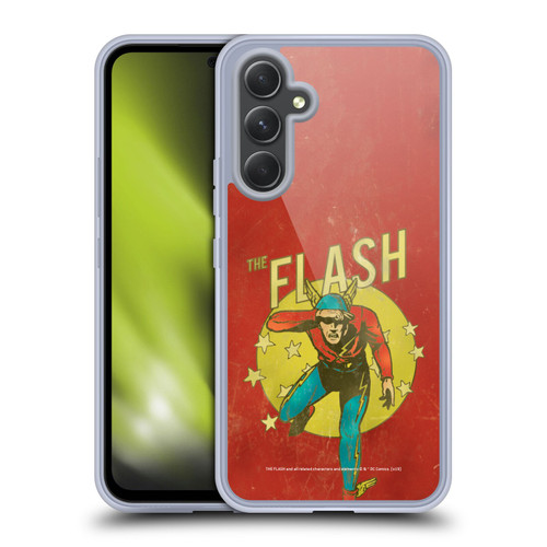 The Flash DC Comics Vintage Jay Garrick Soft Gel Case for Samsung Galaxy A54 5G
