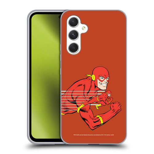 The Flash DC Comics Vintage Double Soft Gel Case for Samsung Galaxy A54 5G