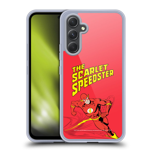 The Flash DC Comics Vintage Scarlet Speedster Soft Gel Case for Samsung Galaxy A54 5G