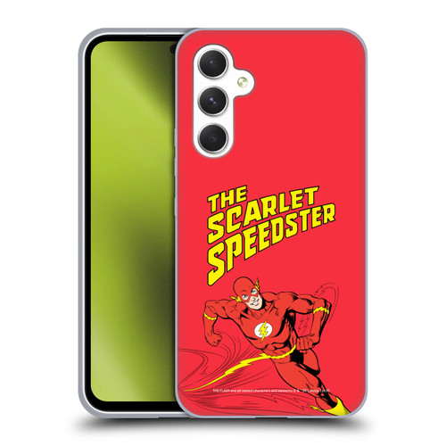 The Flash DC Comics Vintage Scarlet Speedster Soft Gel Case for Samsung Galaxy A54 5G