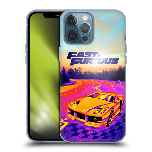 Fast & Furious Franchise Fast Fashion Colourful Car Soft Gel Case for Apple iPhone 13 Pro Max