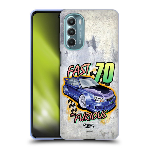 Fast & Furious Franchise Fast Fashion Grunge Retro Soft Gel Case for Motorola Moto G Stylus 5G (2022)