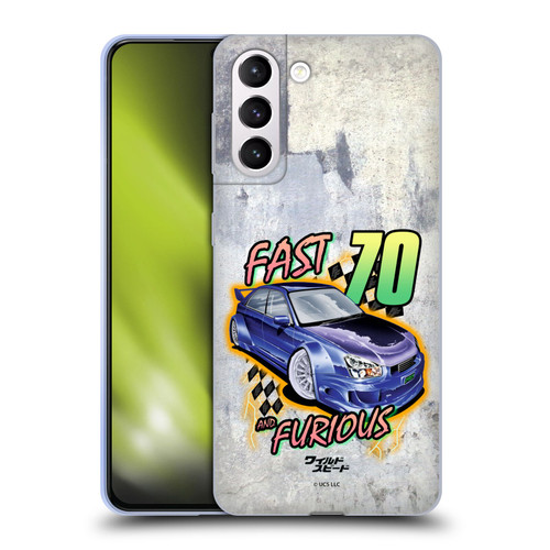 Fast & Furious Franchise Fast Fashion Grunge Retro Soft Gel Case for Samsung Galaxy S21+ 5G