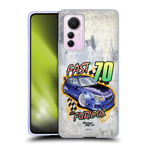 Fast & Furious Franchise Fast Fashion Grunge Retro Soft Gel Case for Xiaomi 12 Lite