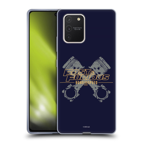 Fast & Furious Franchise Graphics Piston Soft Gel Case for Samsung Galaxy S10 Lite