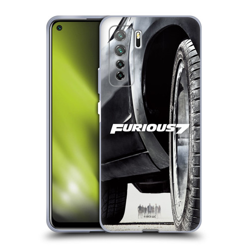 Fast & Furious Franchise Key Art Furious Tire Soft Gel Case for Huawei Nova 7 SE/P40 Lite 5G