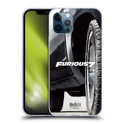 Fast & Furious Franchise Key Art Furious Tire Soft Gel Case for Apple iPhone 12 / iPhone 12 Pro