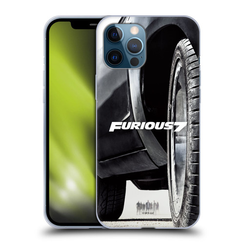 Fast & Furious Franchise Key Art Furious Tire Soft Gel Case for Apple iPhone 12 Pro Max