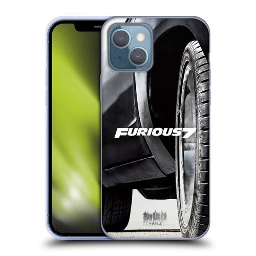 Fast & Furious Franchise Key Art Furious Tire Soft Gel Case for Apple iPhone 13