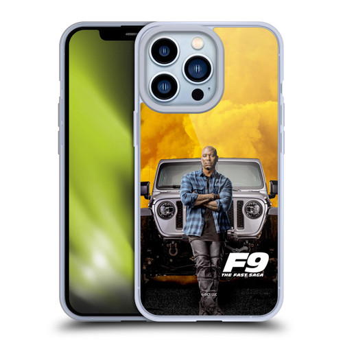 Fast & Furious Franchise Key Art F9 The Fast Saga Roman Soft Gel Case for Apple iPhone 13 Pro