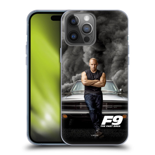Fast & Furious Franchise Key Art F9 The Fast Saga Dom Soft Gel Case for Apple iPhone 14 Pro Max