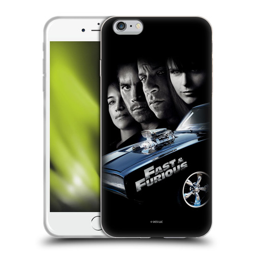 Fast & Furious Franchise Key Art 2009 Movie Soft Gel Case for Apple iPhone 6 Plus / iPhone 6s Plus