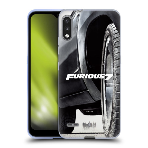 Fast & Furious Franchise Key Art Furious Tire Soft Gel Case for LG K22