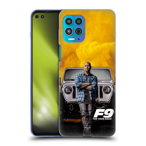 Fast & Furious Franchise Key Art F9 The Fast Saga Roman Soft Gel Case for Motorola Moto G100